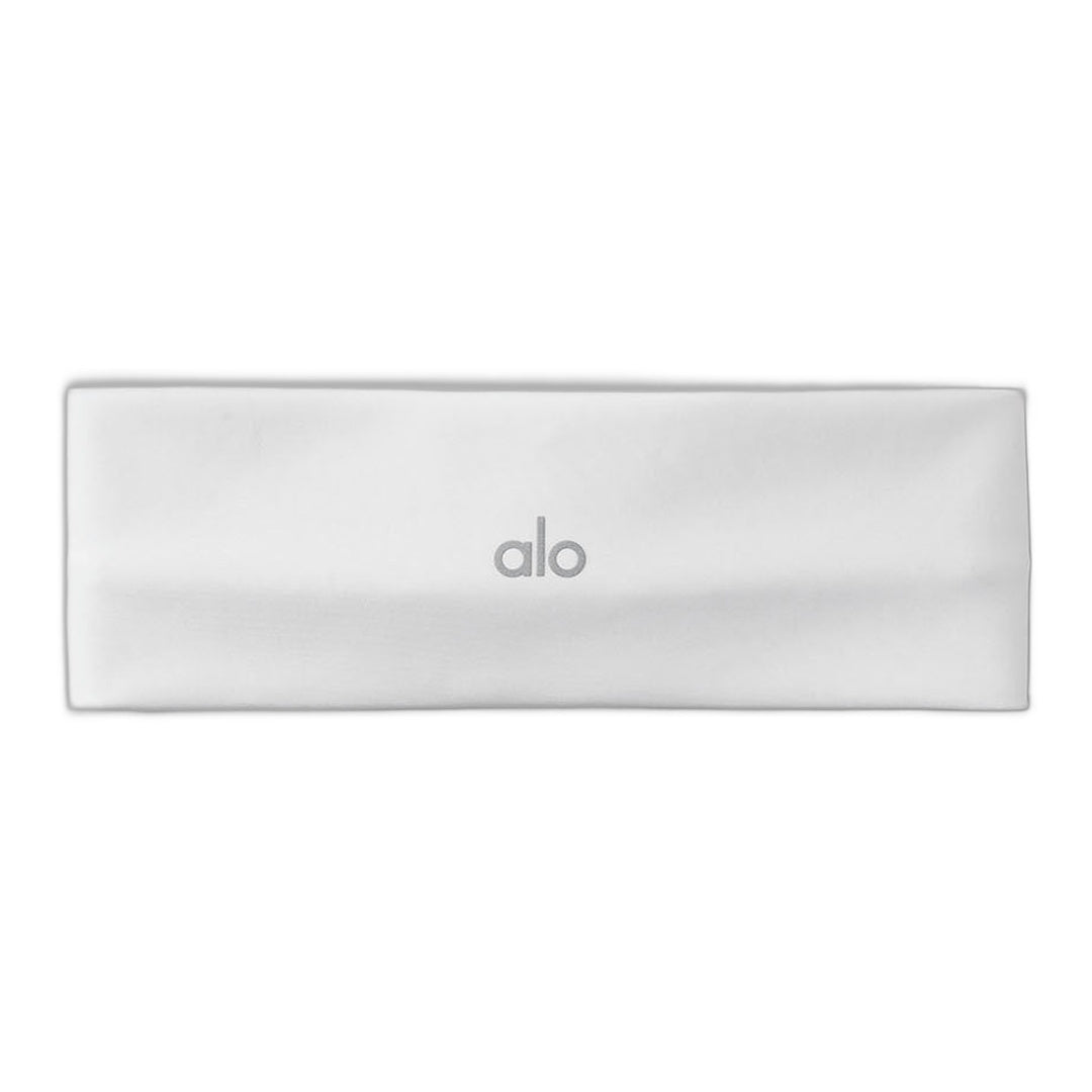 alo Airlift Headband - White by Alo Yoga