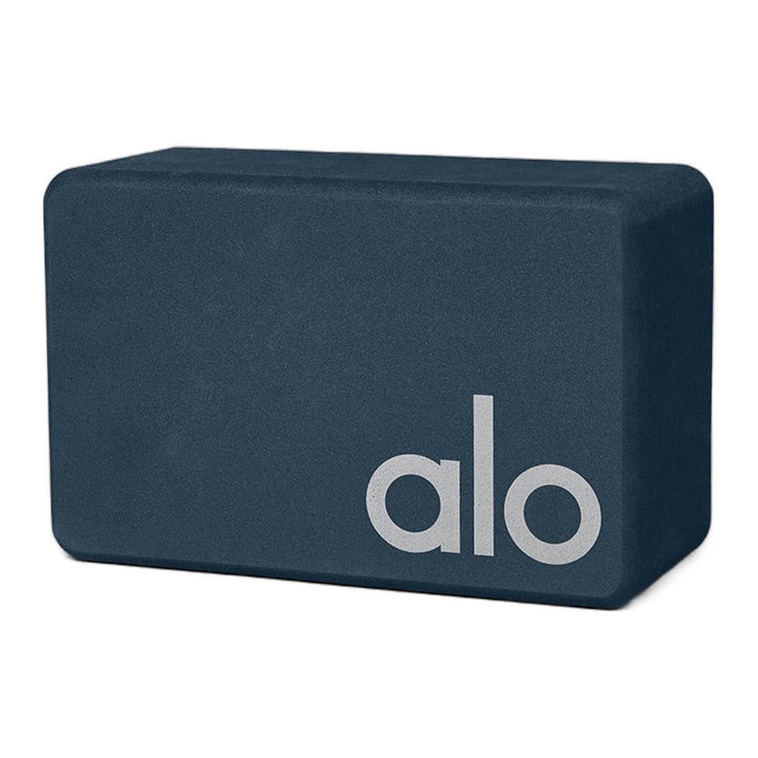 alo Uplifting Yoga Block - Eclipse/Silver by Alo Yoga