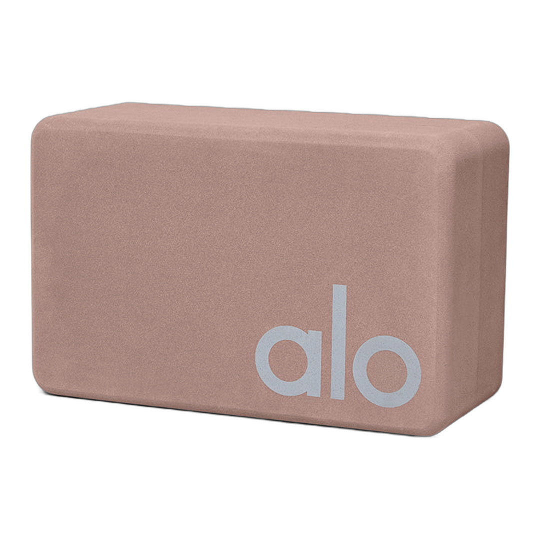 alo Uplifting Yoga Block - Smoky Quartz/Silver by Alo Yoga