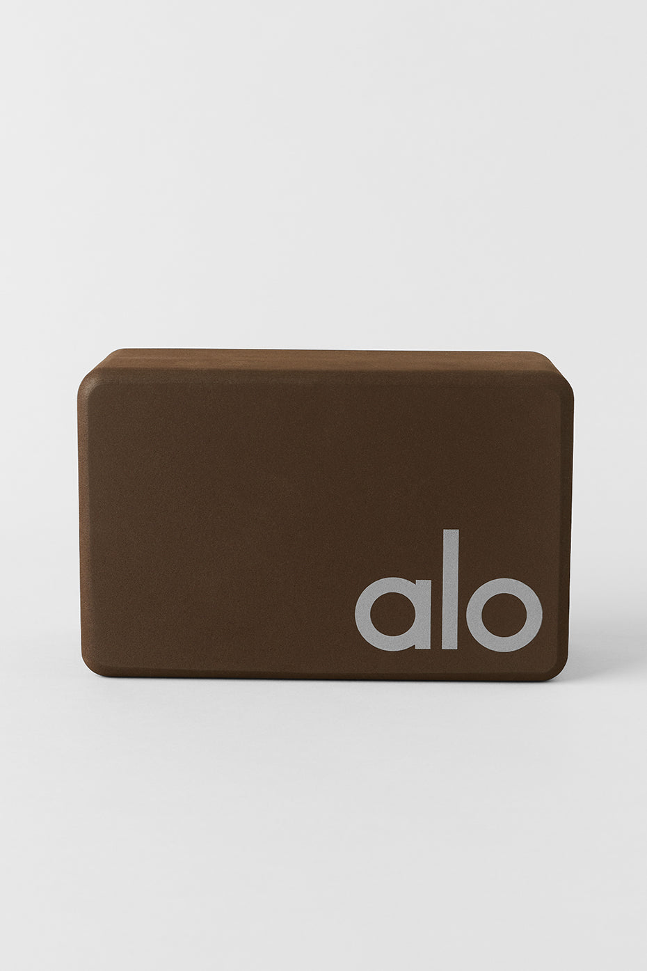 Uplifting Yoga Block - Espresso/Silver (A0084U)
