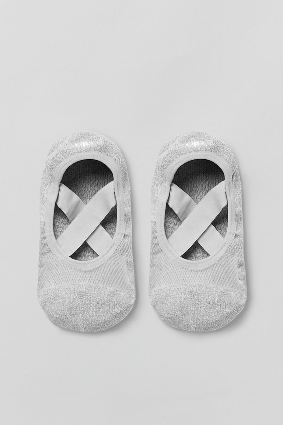 Women's Pivot Barre Sock - Athletic Heather Grey (A0094W)