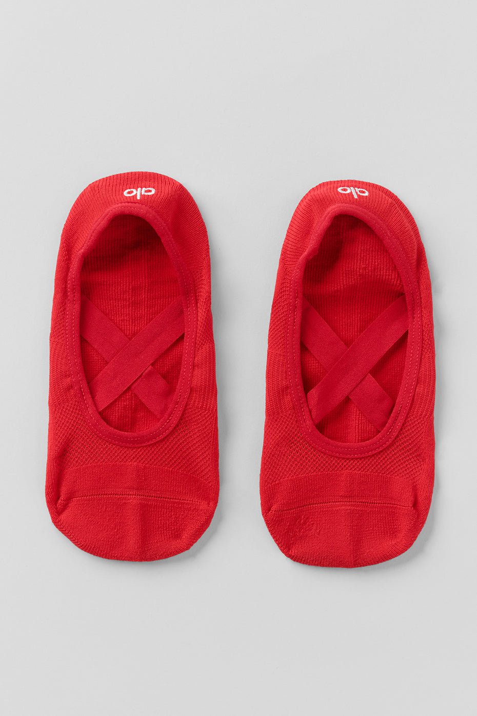 Women's Pivot Barre Sock - Bright Red (A0094W)