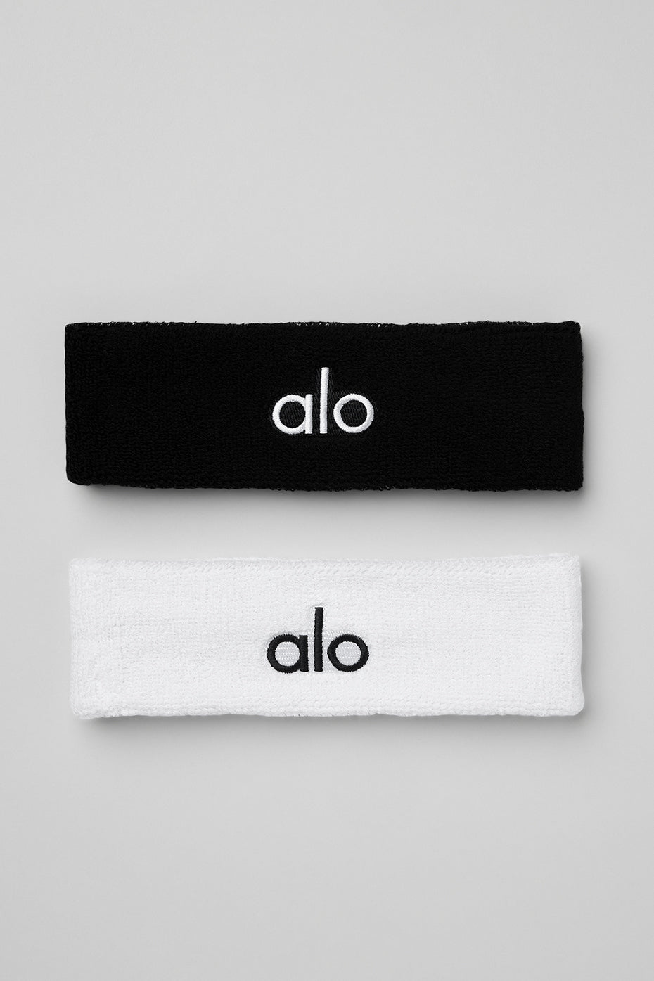 Glow Sweatband (2-Pack) - Black/White (A0112U)