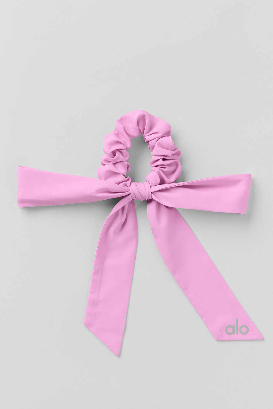 Love Knots Tie Scrunchie - Candy Heart Pink (A0225U)
