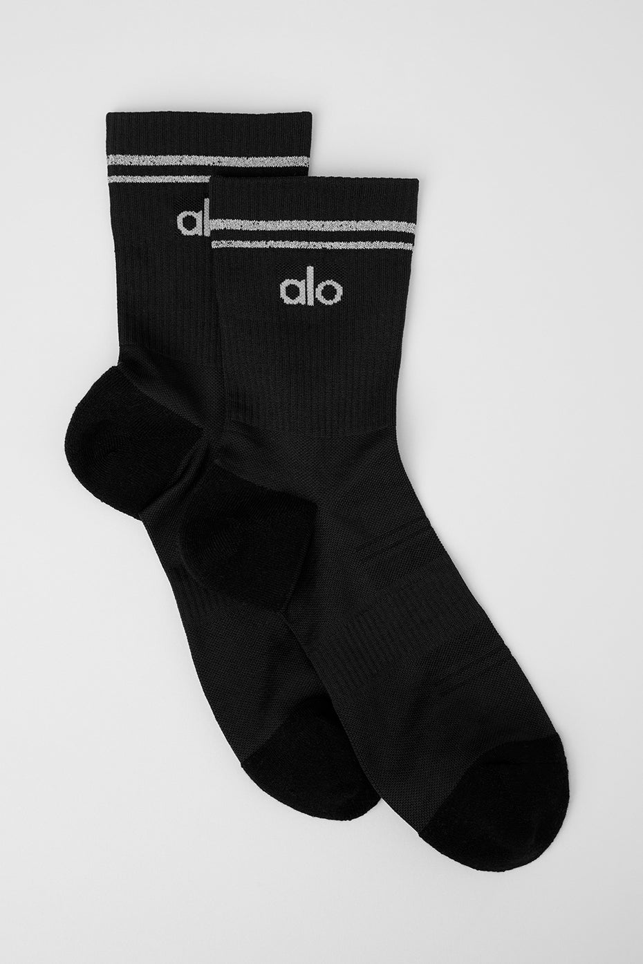 Unisex Half-Crew Performance Sock - Black (A0693U)