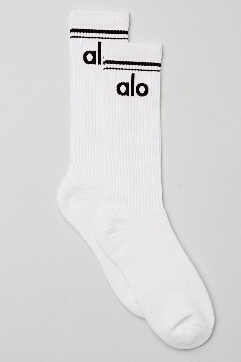 Unisex Throwback Sock - White/Black (A0357U)