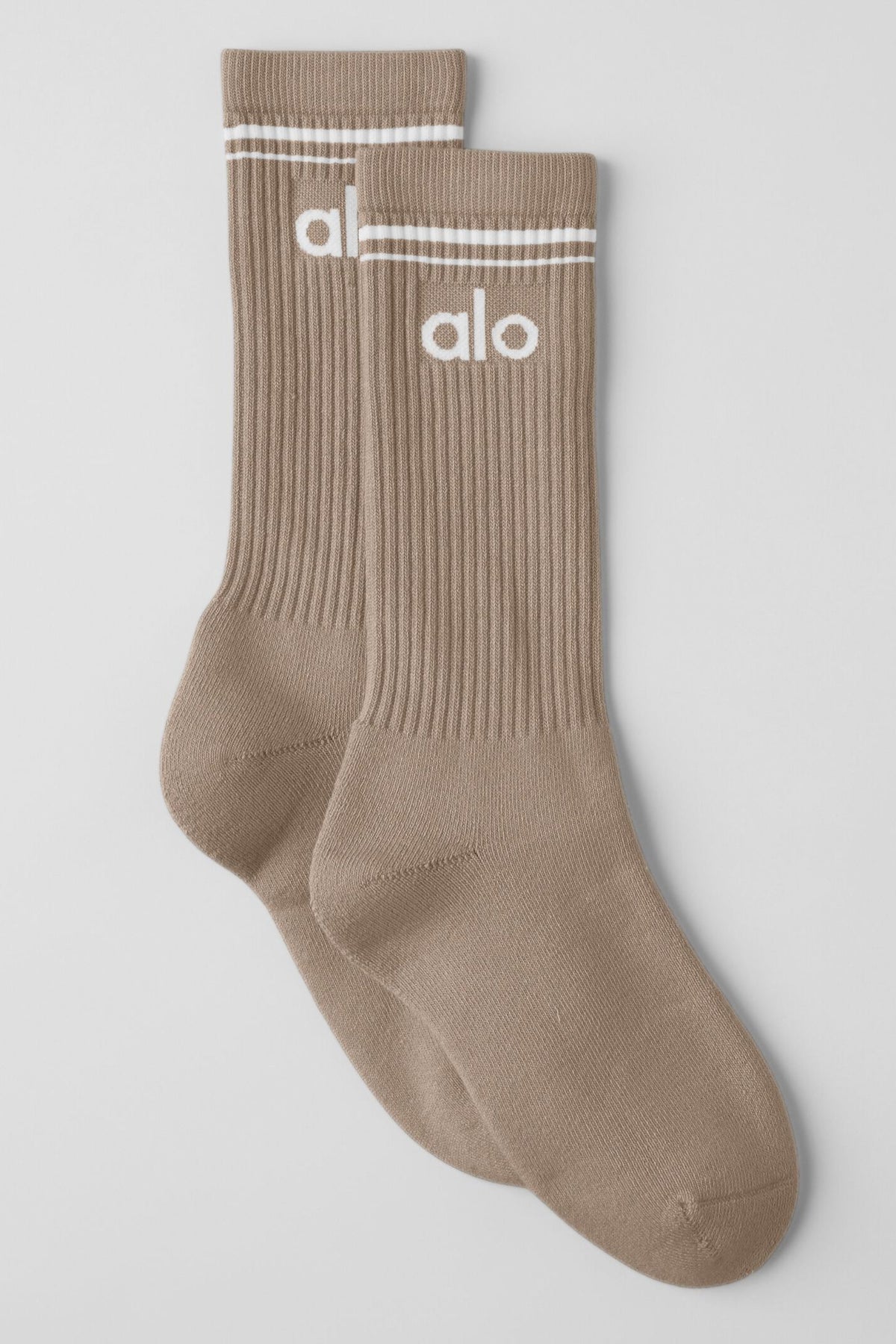 Unisex Throwback Sock - Gravel/White (A0357U)