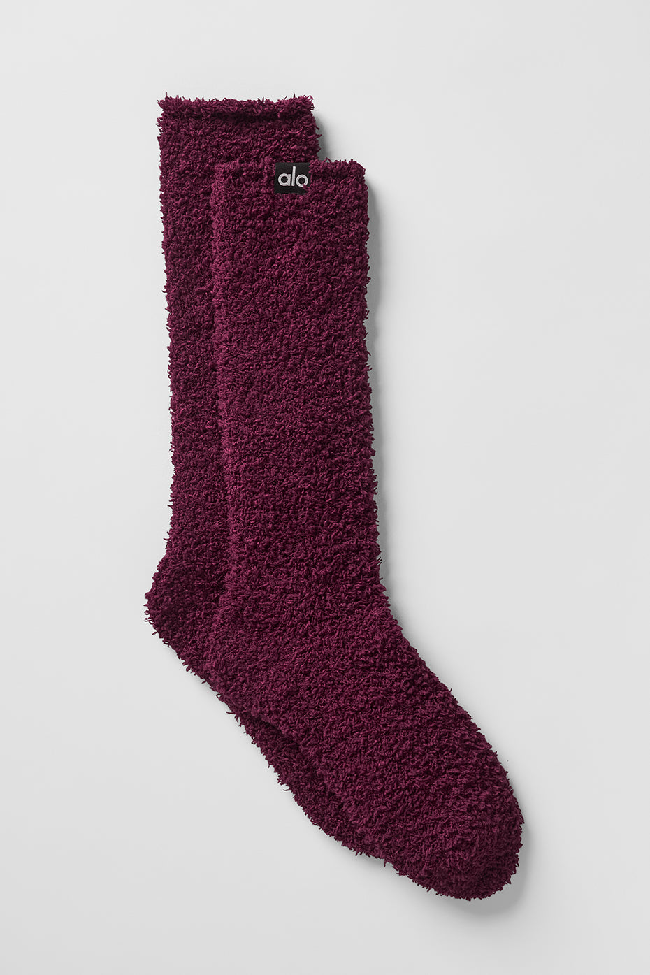 Women's Plush Lush Sock - Burgundy (A0429W)