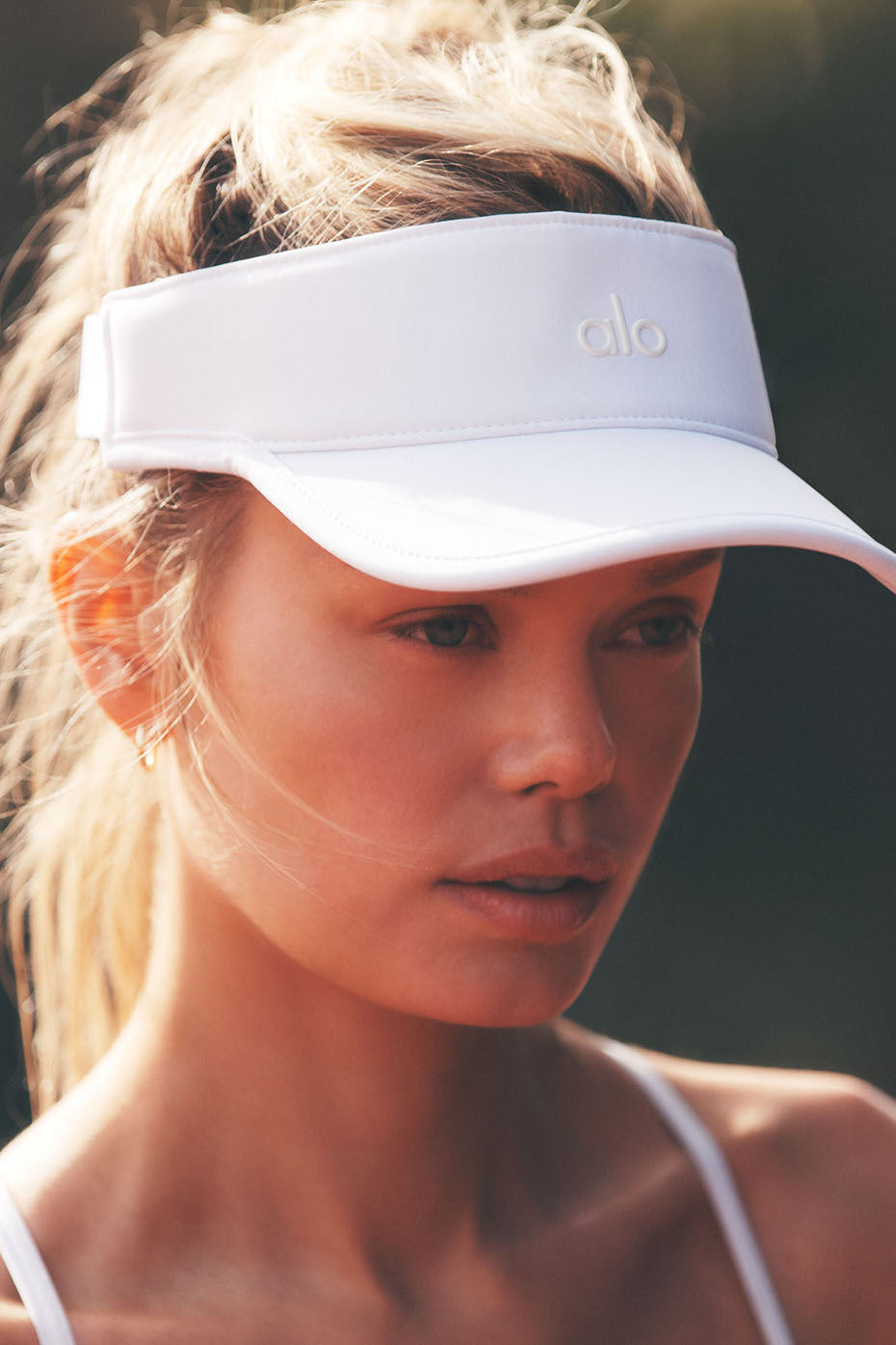Performance Eclipse Visor - White/White (A0652U)