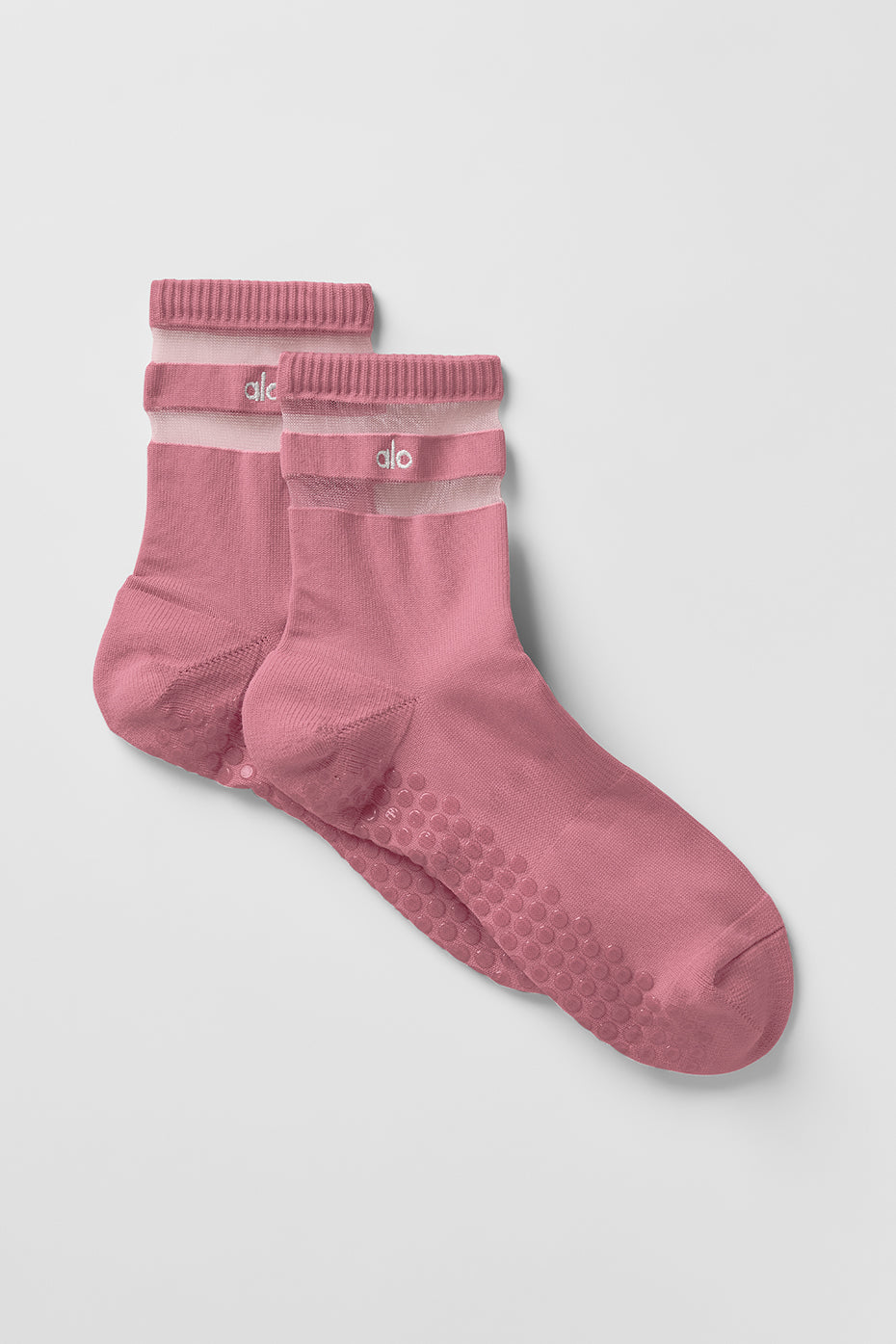 Women's Pulse Grip Sock - Pink Wild Rose (A0485W)