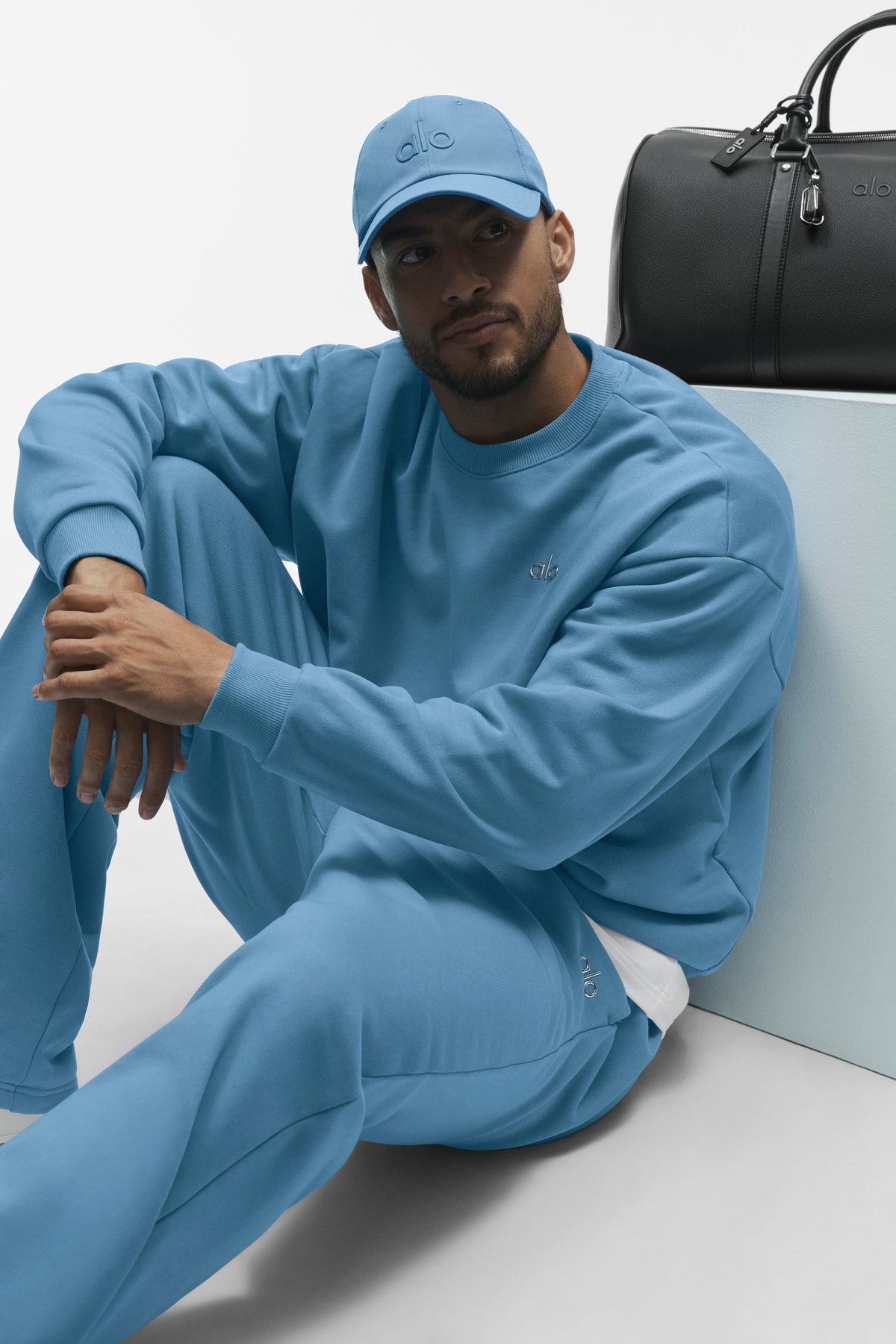 Alo Yoga Performance Off-Duty Cap in California Blue, product image 5 of 5