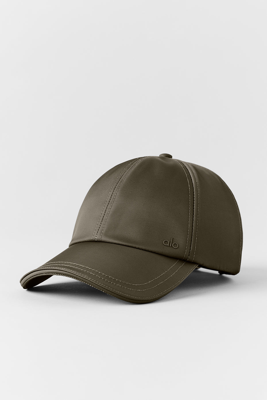 Satin Off-Duty Cap - Olive Tree (A0637U)