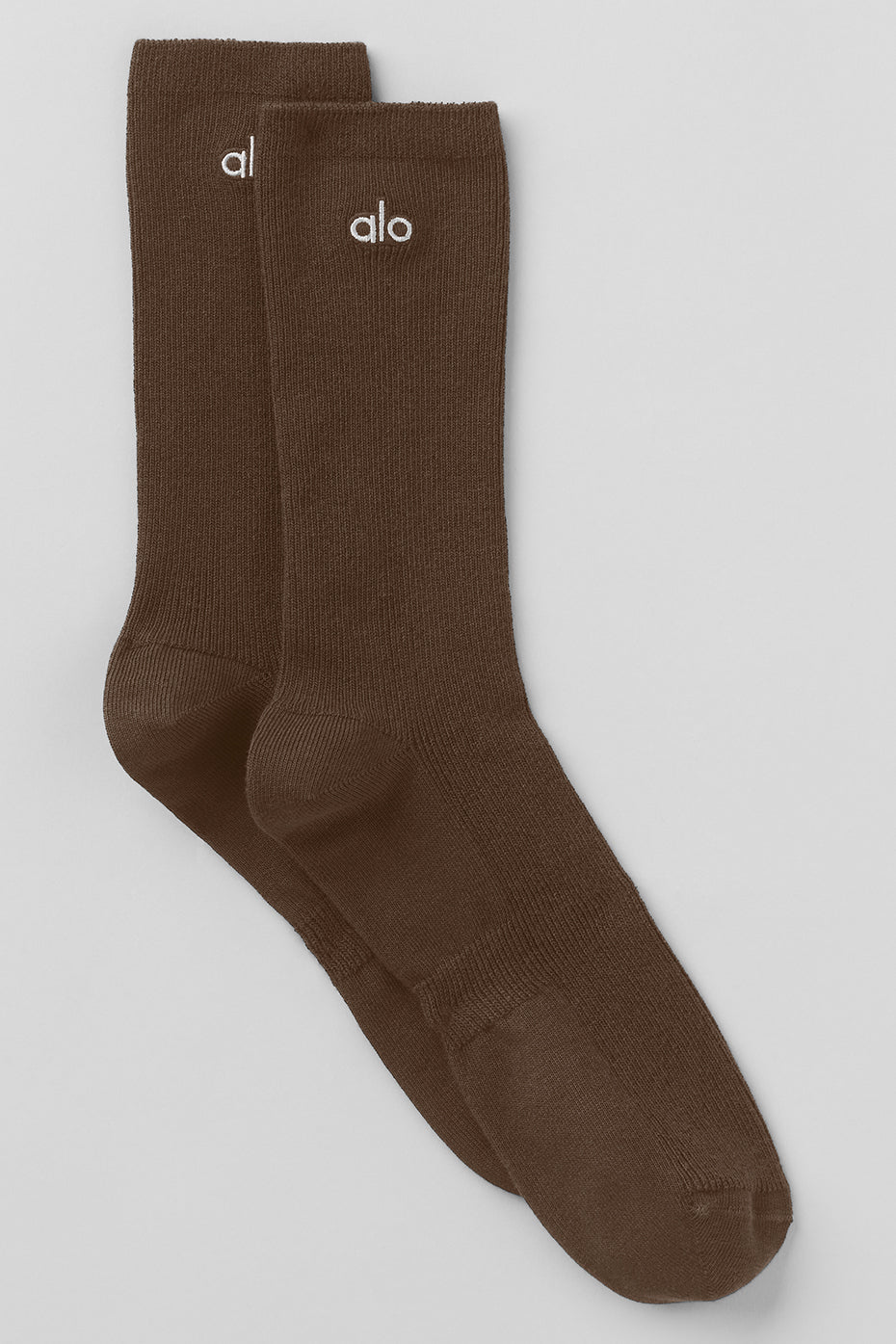 Unisex Half-Crew Understated Sock - Espresso (A0649U)