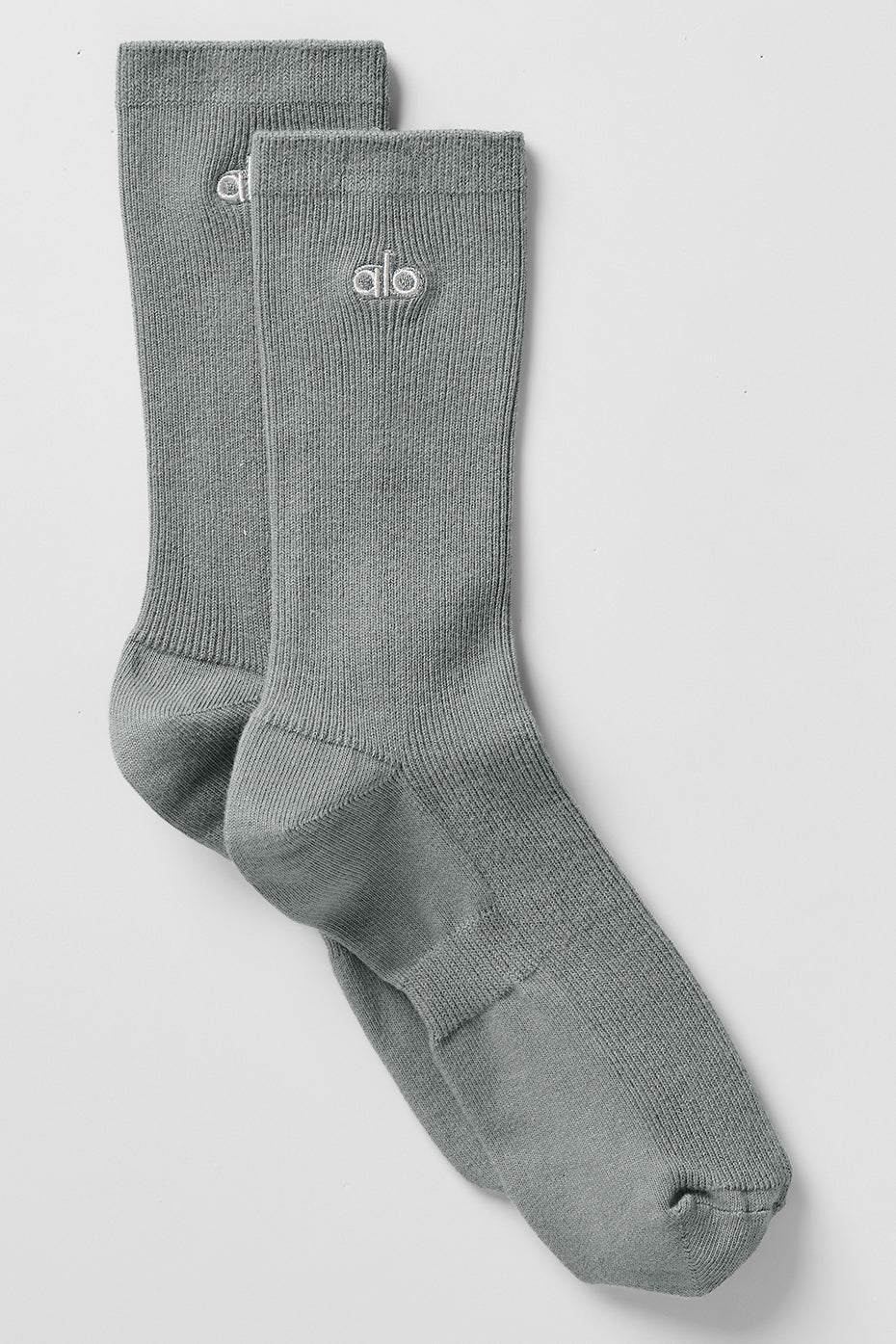 Unisex Half-Crew Understated Sock - Lunar Grey (A0649U)