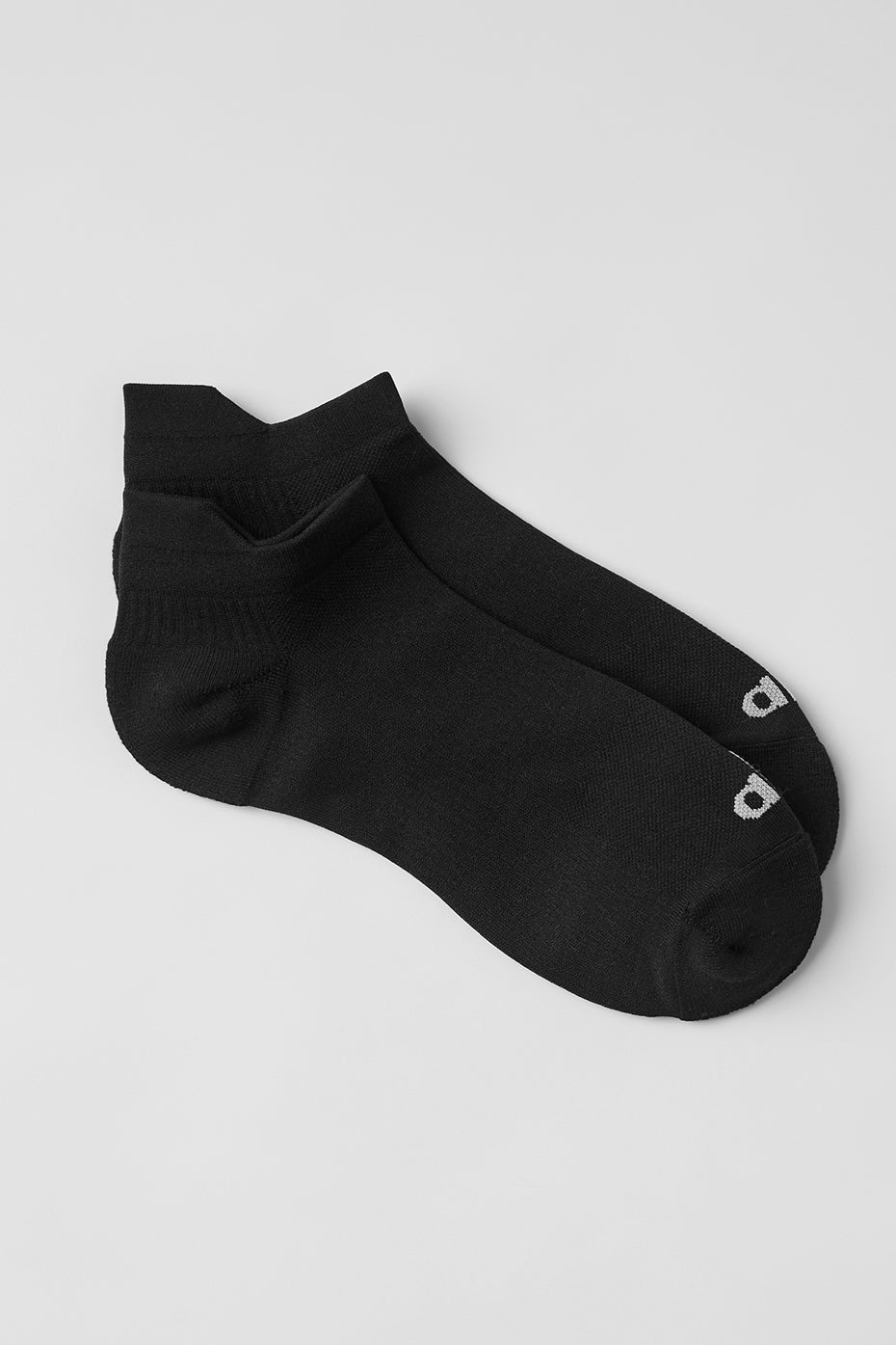 Unisex Performance Tab Sock - Black/Titanium (A0714U)