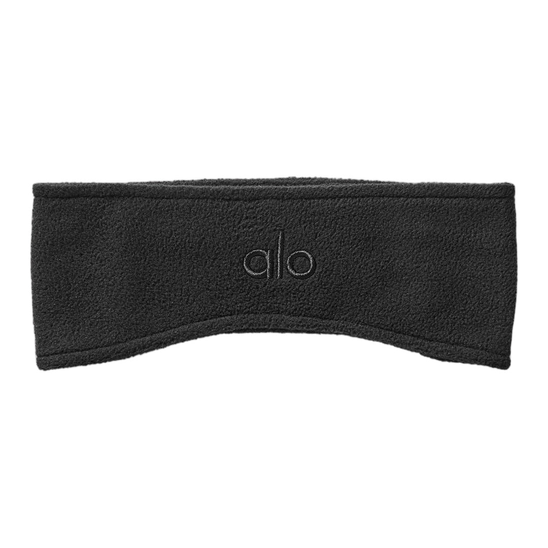 alo Polar Fleece Ear Warmer - Black by Alo Yoga