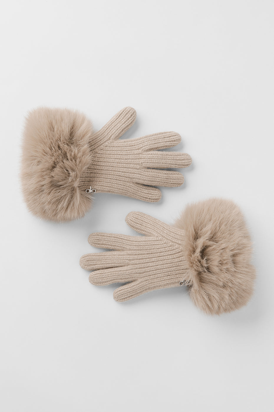 Courchevel Cashmere Gloves - Oat Heather (A0800UP)