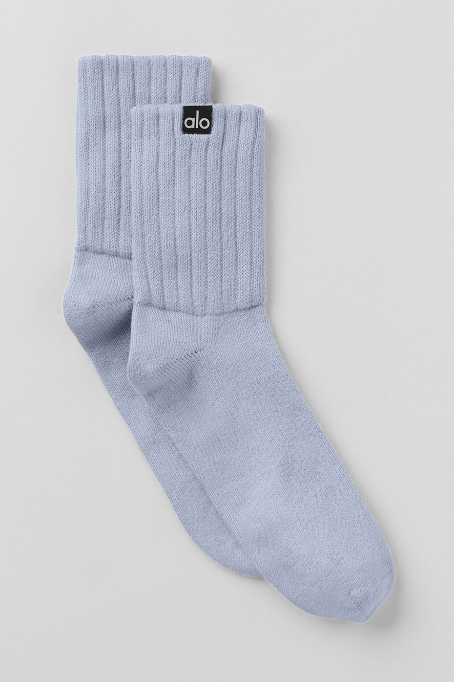 Unisex Half-Crew Scrunch Sock - Winter Frost (A0838U)