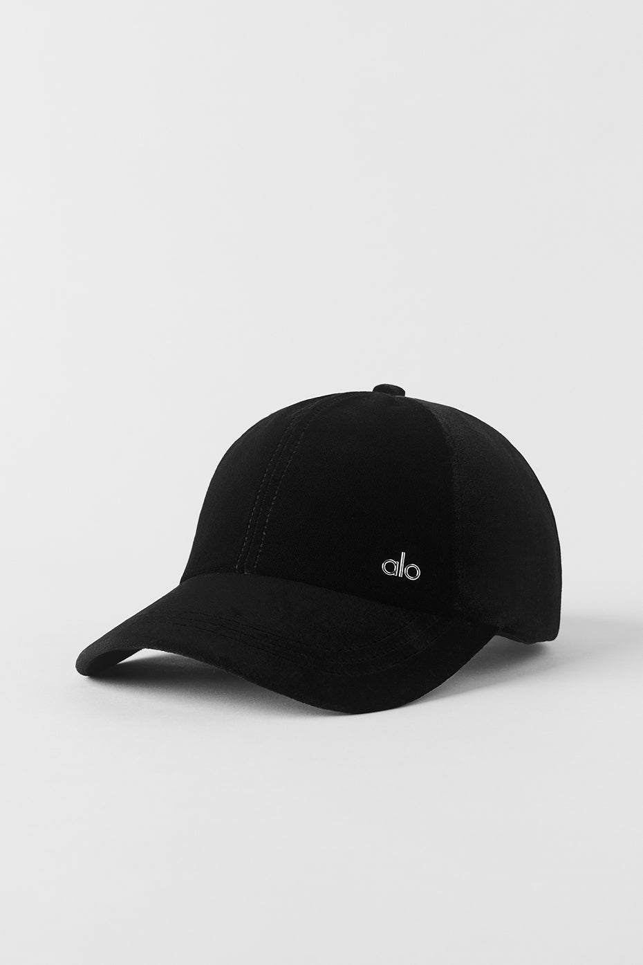 Velvet Off-Duty Cap - Black (A0855U)