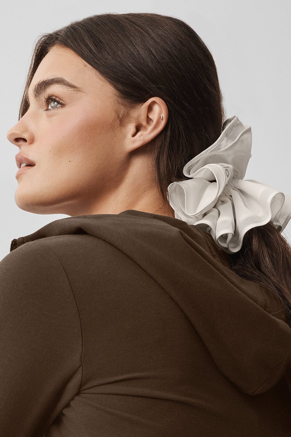 Mesh Sweet Nothing Oversize Scrunchie - Ivory (A0923U)