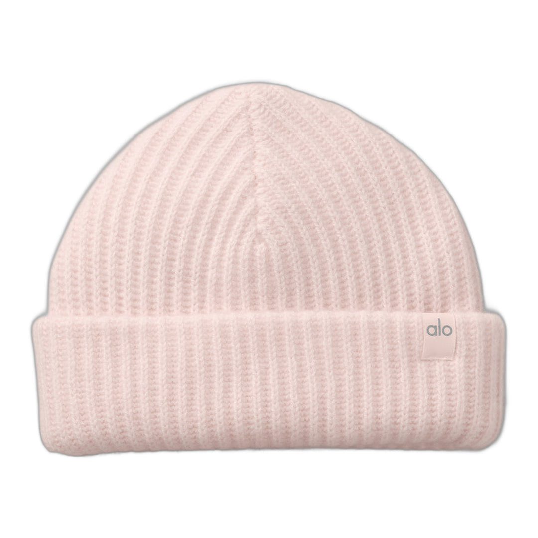 alo Courchevel Cashmere Beanie - Frosted Pink by Alo Yoga