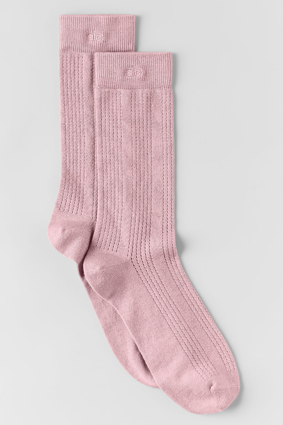 Cashmere Mesh Sock - Vintage Pink (A0930U)