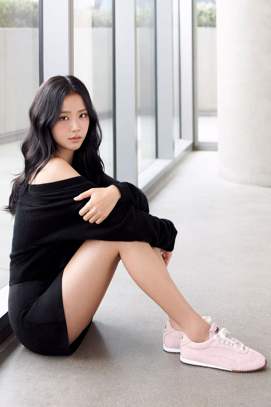 ALO Sunset Sneaker + Jisoo - Bloom Pink (A0947U)