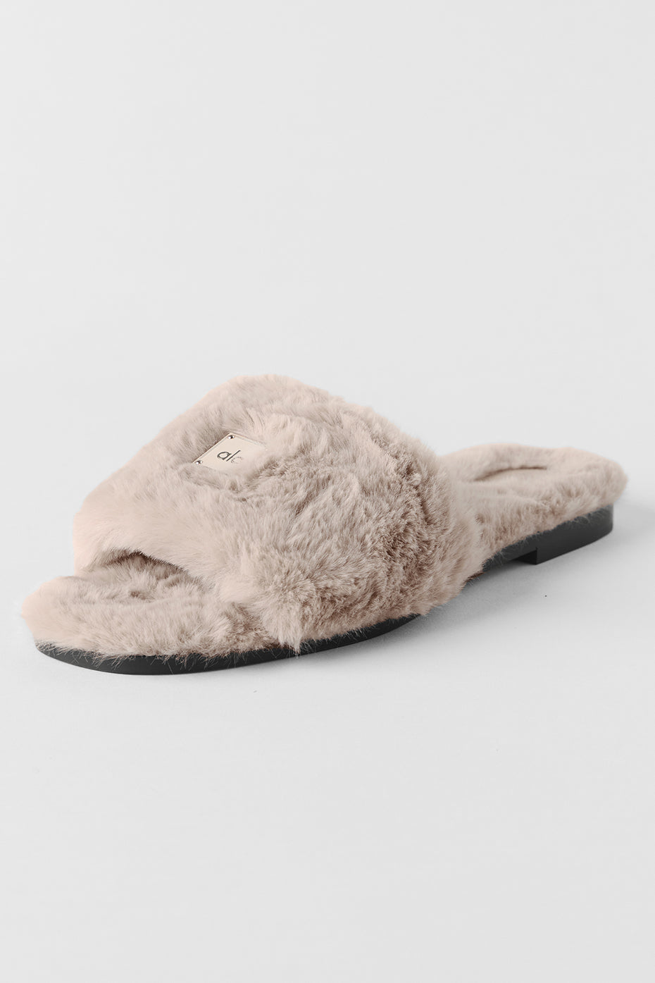ALO Classico Faux Fur Sandal - Oat (A0950U)