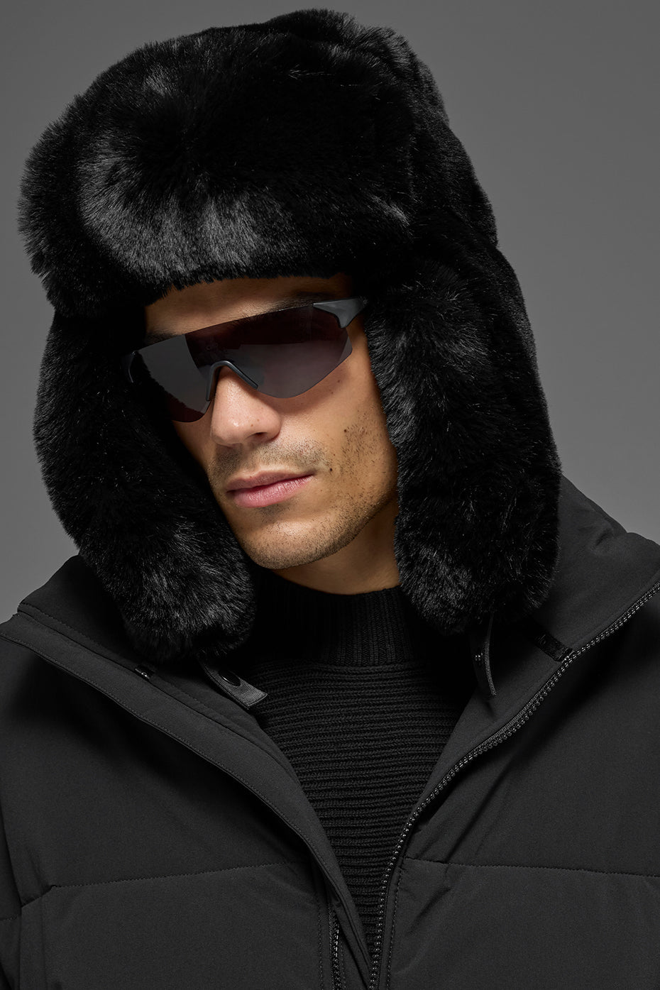 Faux Fur Starstruck Hat - Black (MENSA1014U)
