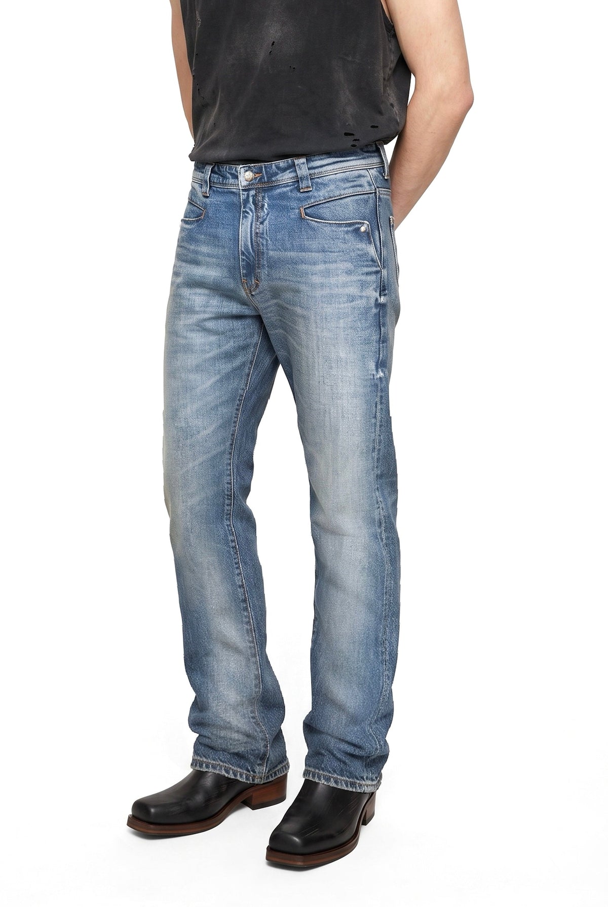 2000’s Straight - Mid-Blue - RTW by Leave The Rest