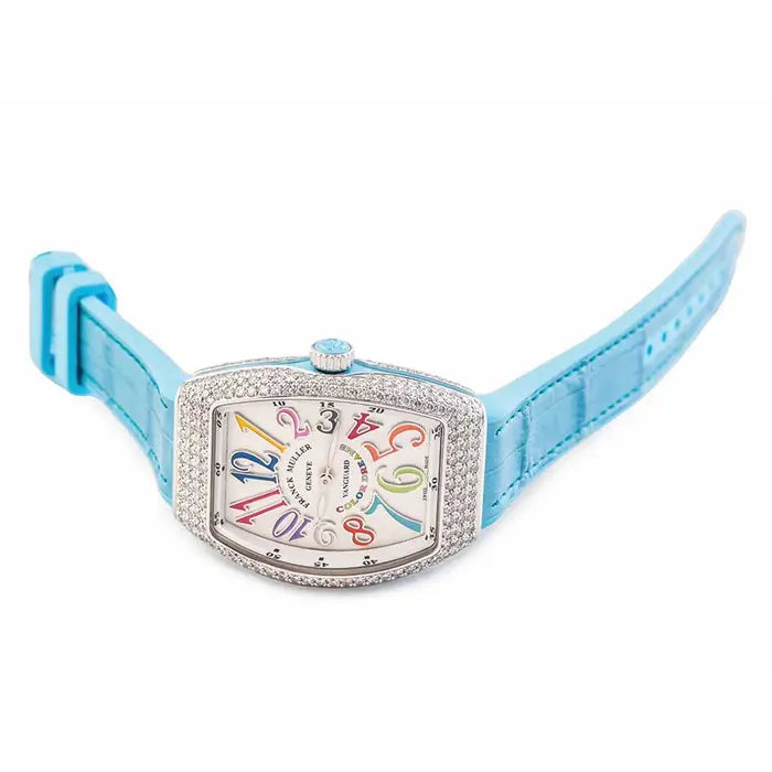 Women’s Franck Muller Color Dreams AC BL V 32 QZ D COL DRM Quartz Watch