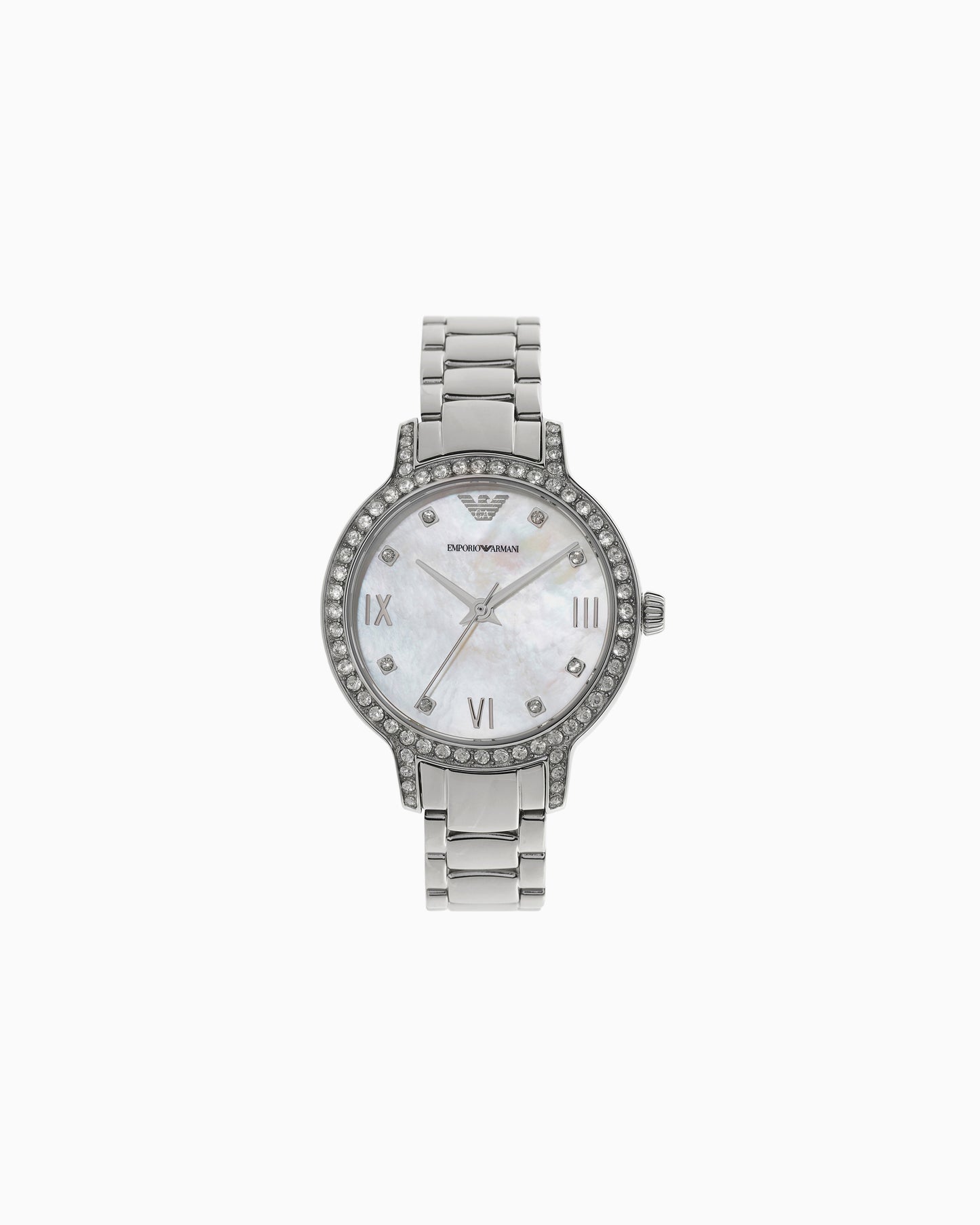 Three-Hand Stainless Steel Watch (AR11484)
