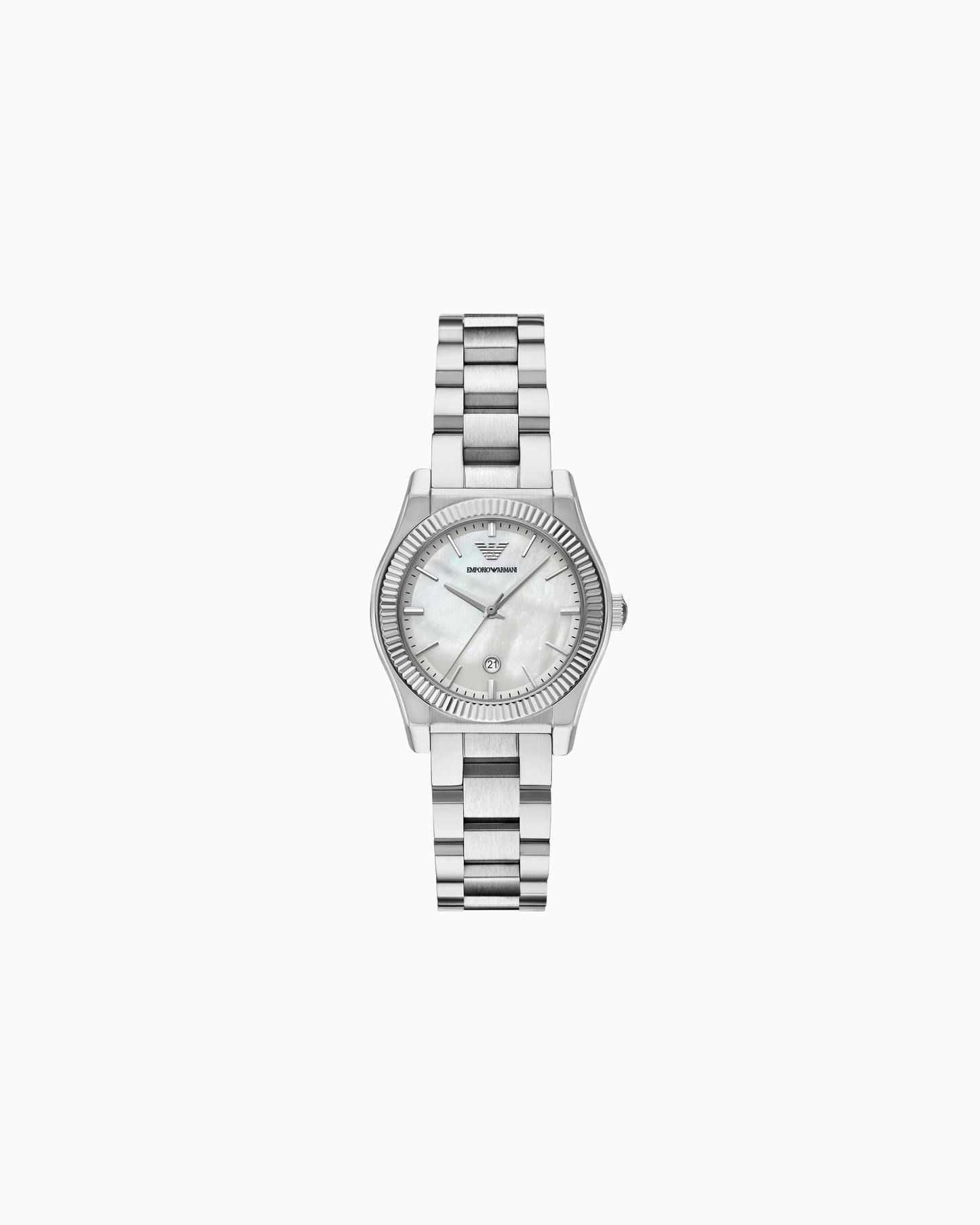 Three-Hand Stainless Steel Watch (AR11723)