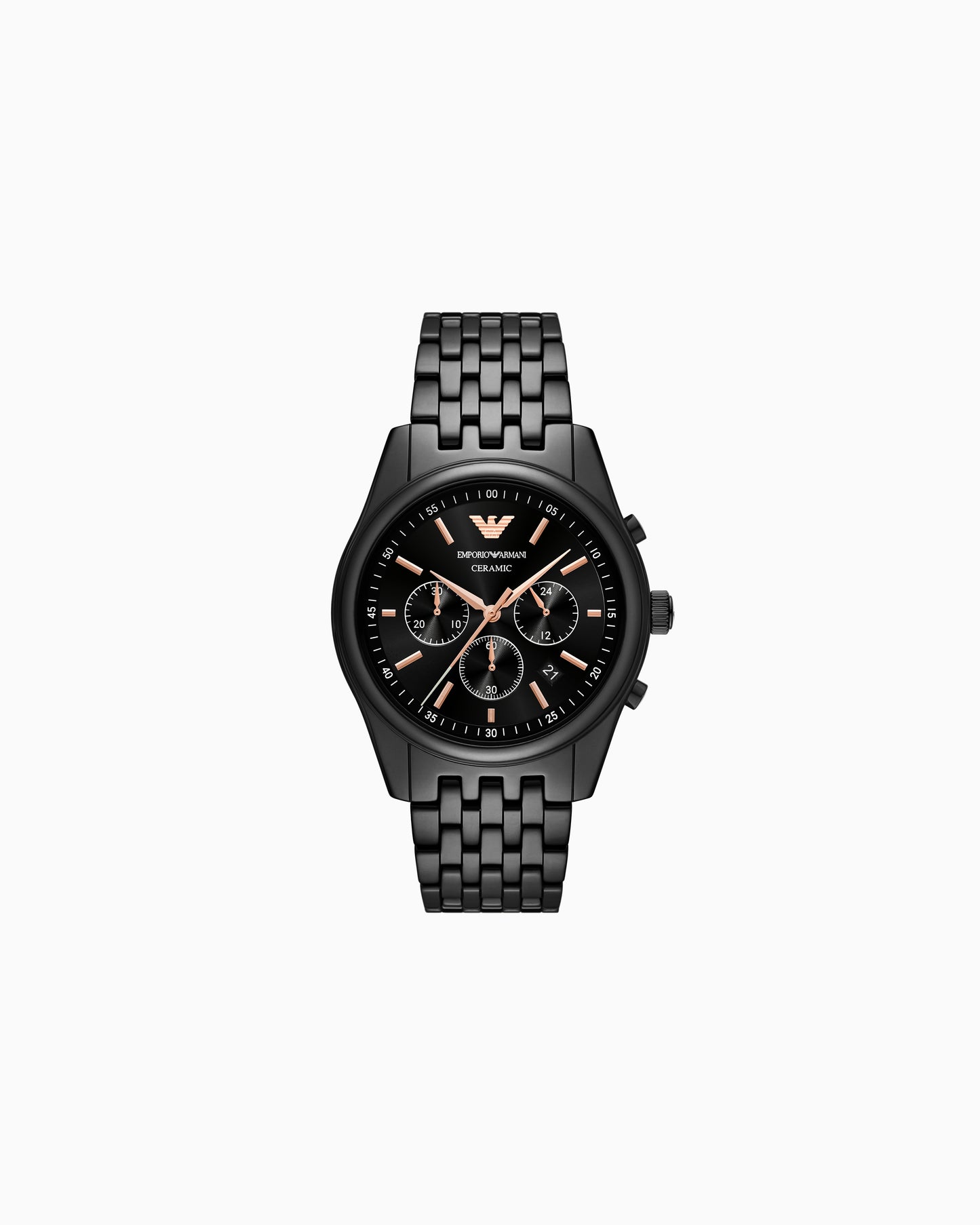Chronograph Black Ceramic Watch (AR70015)