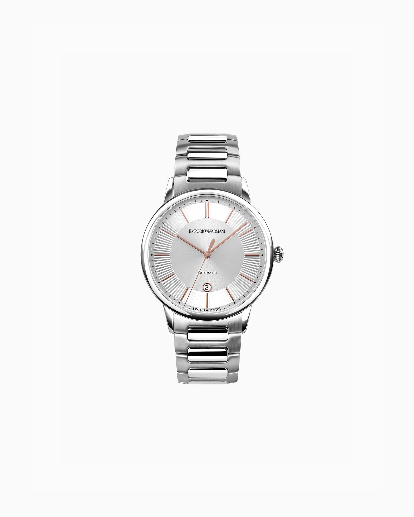 Swiss Made Automatic Stainless Steel Watch (ARS5104)