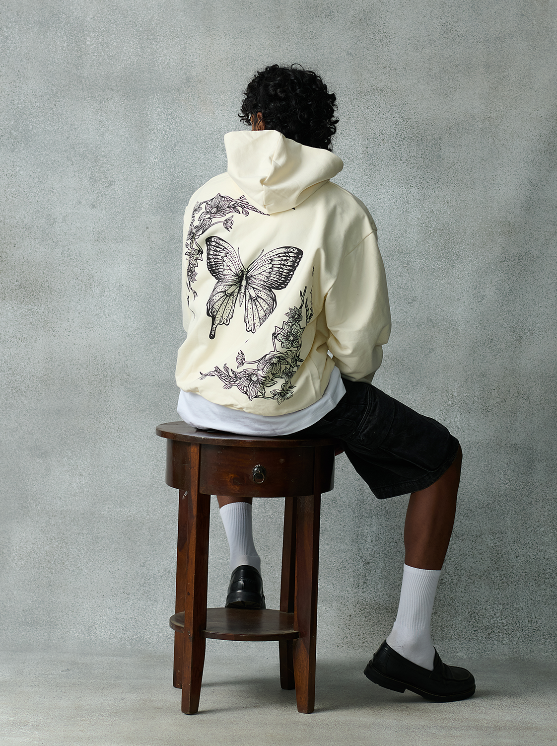 Growth Hoodie - Antique White by Peace In Chaos
