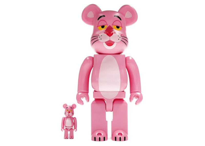 Bearbrick Pink Panther 100% & 400% Set by BEARBRICK