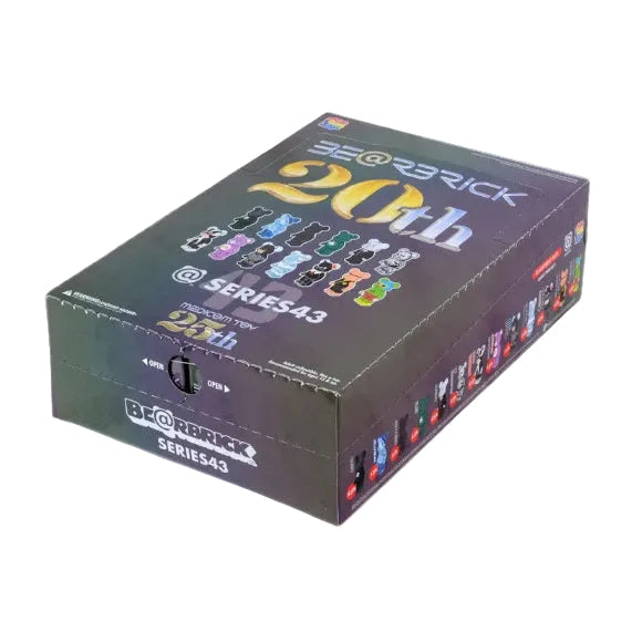 Bearbrick Series 43 Sealed Case 100% (24 Blind Boxes) by BEARBRICK