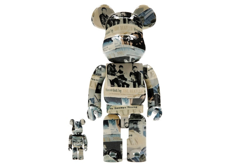 Bearbrick The Beatles 'Anthology' 100% & 400% Set by BEARBRICK