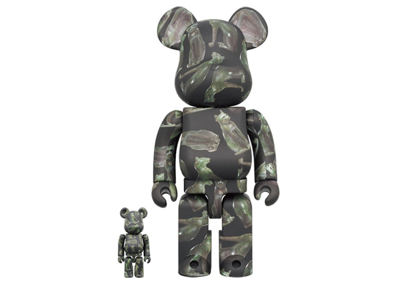 Bearbrick The British Museum (The Gayer-Anderson Cat) 100% & 400% Set by BEARBRICK