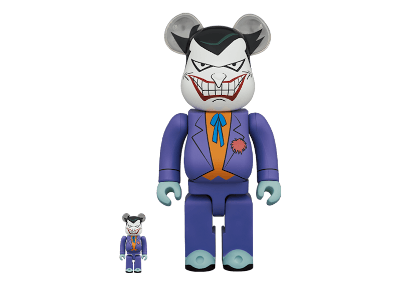 Bearbrick The Joker 100% & 400% by BEARBRICK