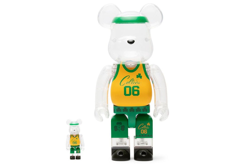 Bearbrick x Bodega x NBA Worldwide Respect Boston Celtics 100% & 400% Set by BEARBRICK