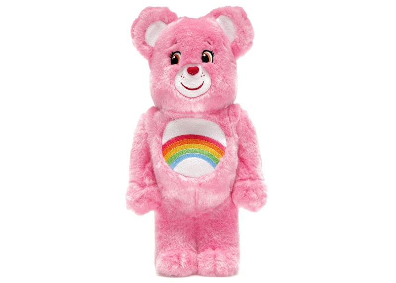 Bearbrick x Care Bears Cheer Bear Costume Ver. 400% Pink by BEARBRICK