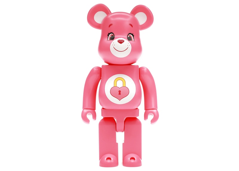 Bearbrick x Care Bears Secret Bear 400% Pink by BEARBRICK