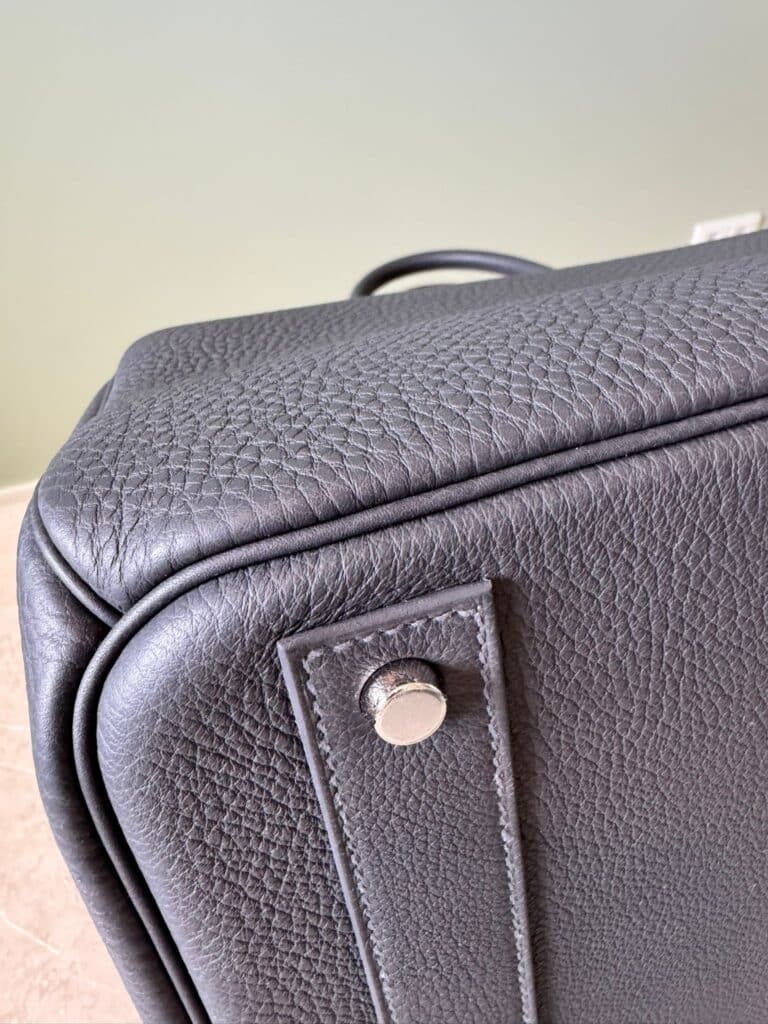 Hermès Haut à Courroies 40 – HAC 40 Ardoise Togo with Palladium Hardware