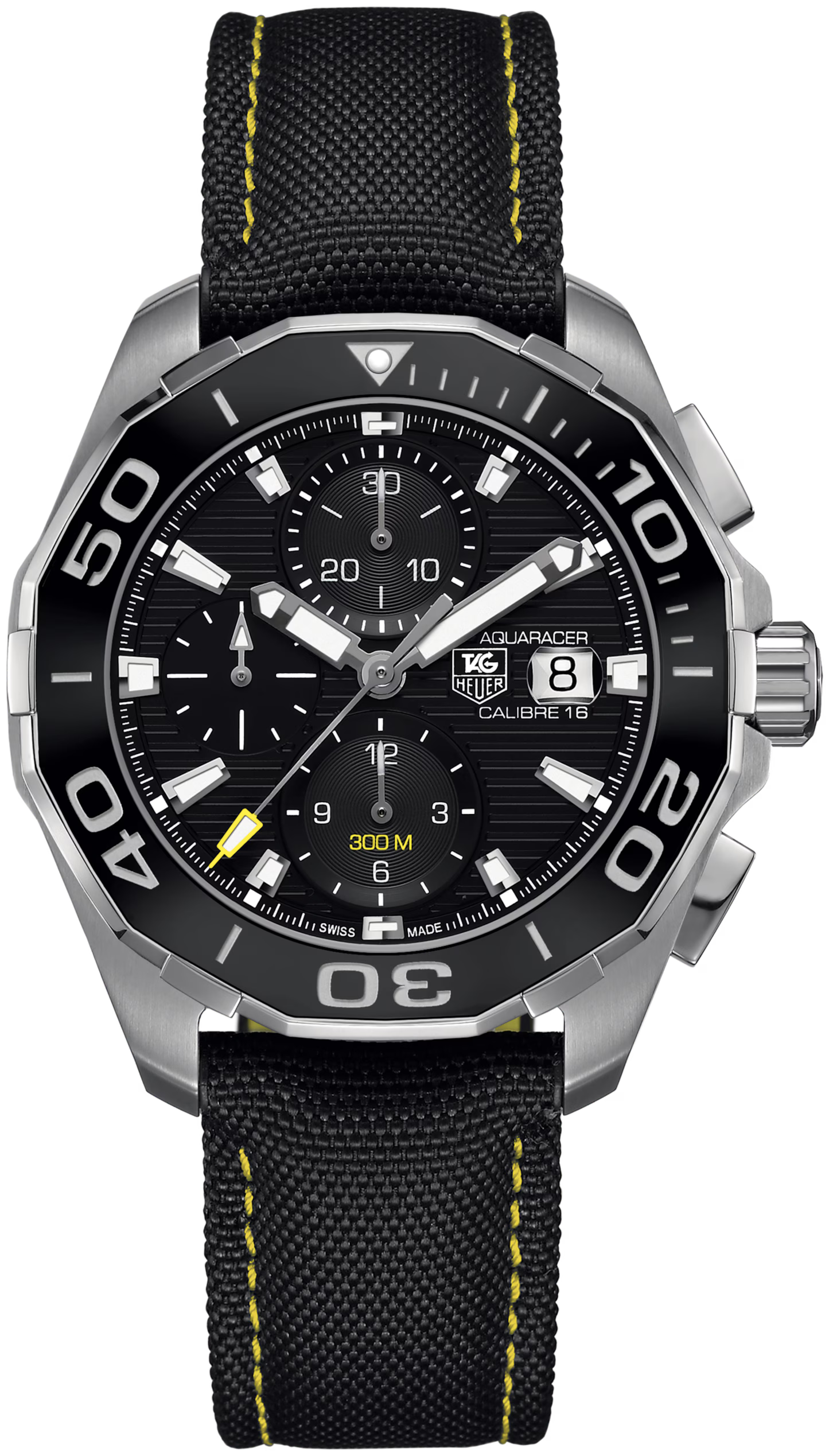 Tag Heuer Aquaracer Chronograph Black Dial Watch - Zeuskicks