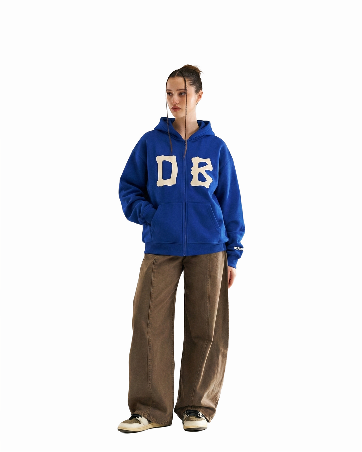 Bone Zipper Royal Blue by DEADBEAR