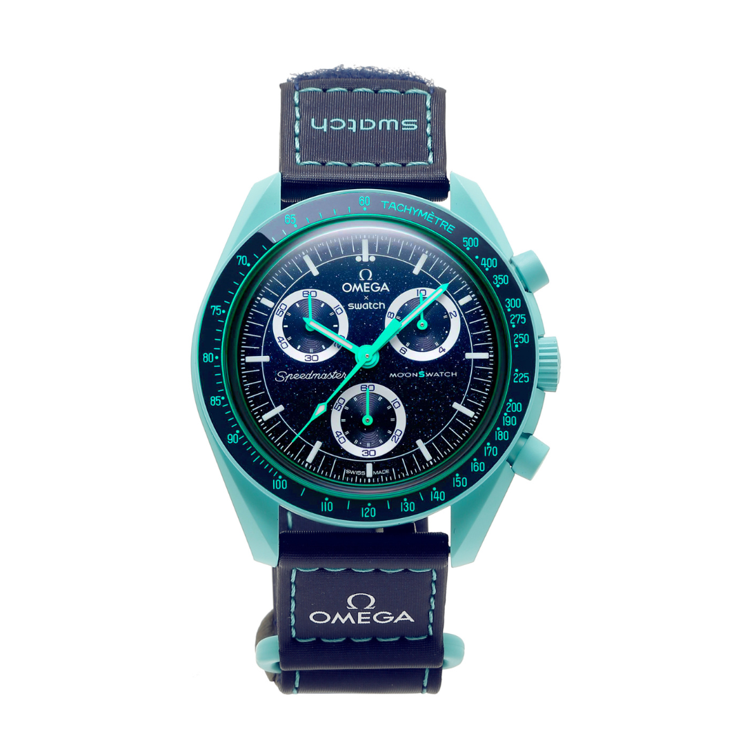 Swatch x Omega Bioceramic Moonswatch Mission on Earth - POLAR LIGHTS by Omega