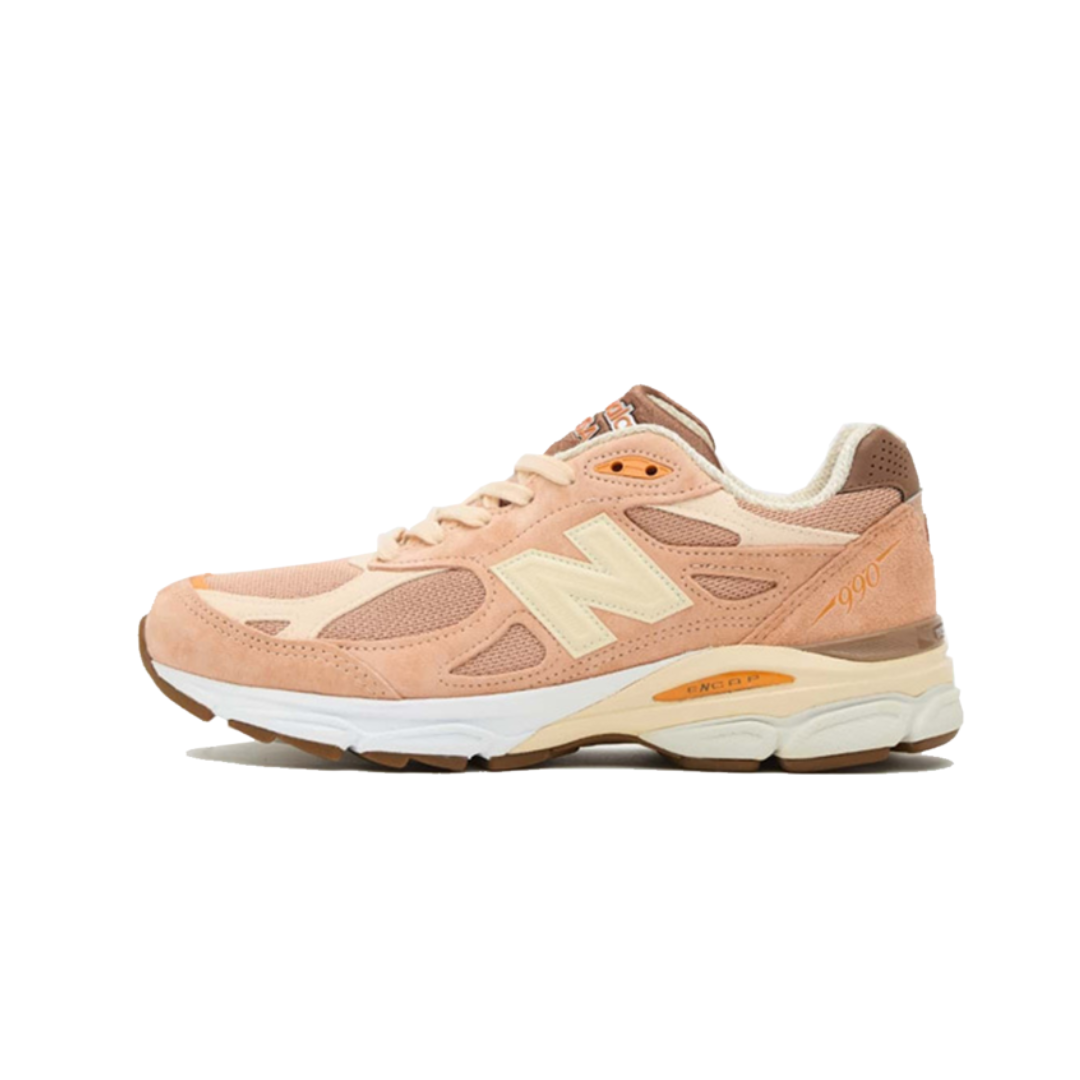 New Balance 990v3 MiUSA size? Exclusive Orange Cream by New Balance