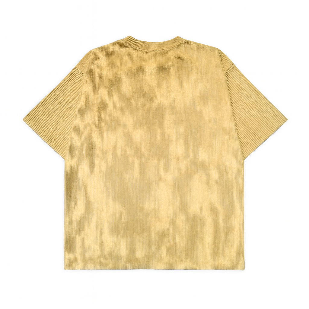 LT. YELLOW CORDUROY TSHIRT by GREY AREA